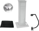 Eurolite Set Mirror ball 30cm with Stage Stand variable + Cover black