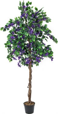 Europalms Bougainvillea, artificial plant, lavender, 150cm