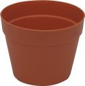 Udsmykning & Dekorationer, Europalms Flowerpot plastic, red, 17cm