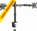 TV Mount / PC Monitor Mount, MAD20 Double Monitor Arm 13”- 32”