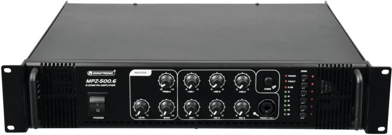 Omnitronic MPZ-500.6 PA Mixing Amplifier