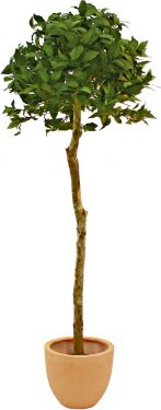 Europalms Laurel ball tree, artificial plant, 180cm