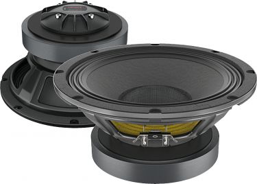 Lavoce CSF082.00K 8" Coaxial Speaker, Ferrite, Steel Basket Driver