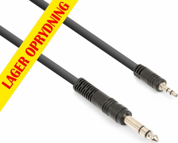 CX330-3 Kabel 3,5 mm Stereo- 6,3 mm Stereo 3m