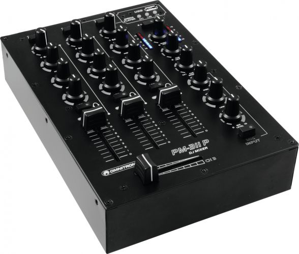 Omnitronic PM-311P DJ Mixer with Player