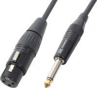CX40-6 Cable XLR female/6.3 mono 6m Black
