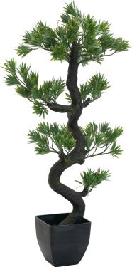 Europalms Pine bonsai, artificial plant, 95cm
