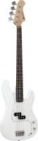 Bass guitars, Dimavery PB-320 E-Bass, white