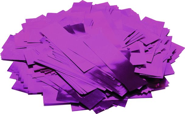 TCM FX Metallic Confetti rectangular 55x18mm, pink, 1kg