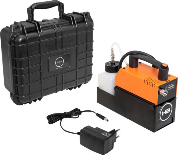 Hazebase piccola Battery-powered fog machine DMX