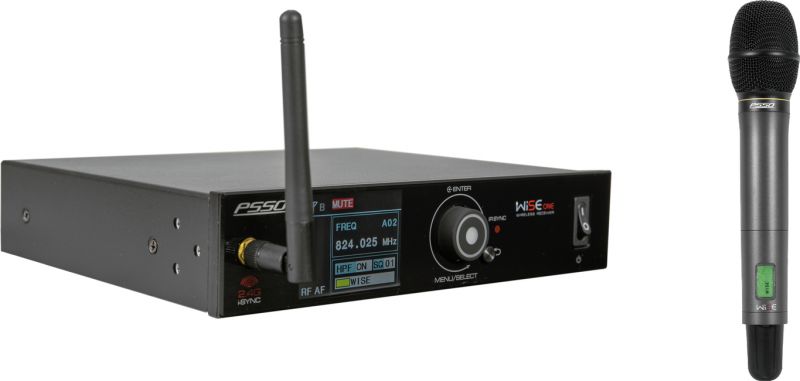 PSSO Set WISE ONE + Dyn. wireless microphone 823-832/863-865MHz