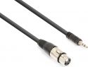 XLR - Jack, CX320-05 Kabel XLR Hunn-3,5 Stereo (0,5m)