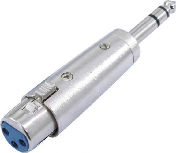 Omnitronic Adapter XLR(F)/Jack(M) stereo