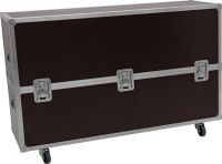 Roadinger Flightcase 2x LCD ZL75