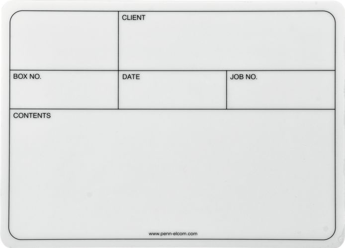 Eurolite Label Self adhesive 130x85mm