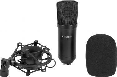 Omnitronic MIC CM-78MK2 Large Diaphragm Condenser Mic