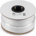 Cables & Plugs, RX10W 100V Speaker cable Round 2 x 1.5mm² white 50m