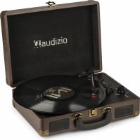RP114W Record Player Briefcase Wood
