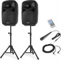 Sound Systems, VPS102A Plug & Play 600W Speaker Set with Stands