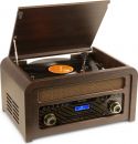 Hi-Fi & Surround, Nashville Vintage Record Player Dark Wood