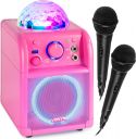 SBS55P BT Karaokehøyttaler LED-ball rosa