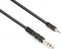 Cables & Plugs, CX330-1 Cable 3.5mm Stereo- 6.3mm Stereo 1.5m