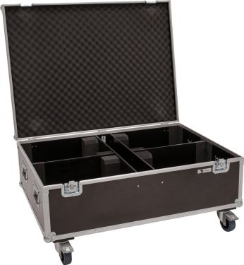 Roadinger Flightcase 4x LED THA-150F Theater-Spot