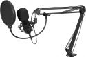 Omnitronic BMS-1C USB Condenser Broadcast Microphone Set