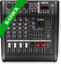 Profesjonell Lyd, AM5A 5-Channel Mixer with Amplifier DSP/BT/SD/USB/MP3 "B-STOCK"