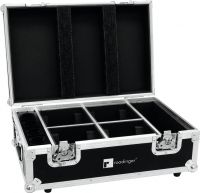 Roadinger Flightcase 4x AKKU TL-3 Trusslight QuickDMX with charging function