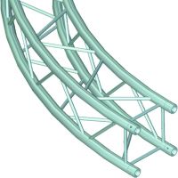 Alutruss QUADLOCK 6082 Element f.Circle 2m in.90°