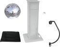 Diverse, Eurolite Set Mirror ball 50cm with Stage Stand variable + Cover black