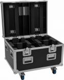 Roadinger Flightcase 4x LED TMH-X4 with wheels