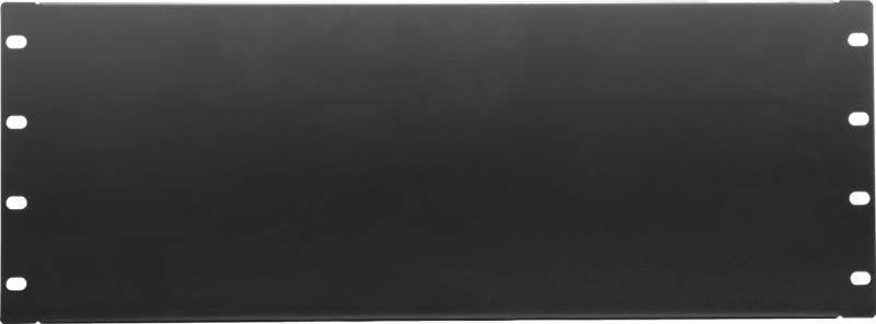 Omnitronic Front Panel Z-19U-shaped steel black 4U