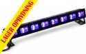 Diskolys & Lyseffekter, BUVW83 BAR 8x 3W UV/Hvid 2-i-1 LED