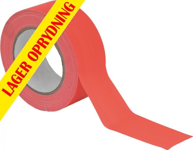 Eurolite Gaffa Tape 50mm x 25m neon-orange UV-active