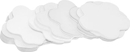 TCM FX Slowfall Confetti Flowers 55x55mm, white, 1kg