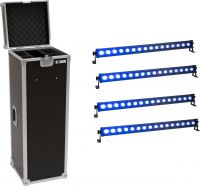 Eurolite Set 4x LED IP T-Bar 16 QCL Bar + Case