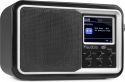DAB Radio 'God Standard Radio' med DAB/DAB+/FM/Vækkeur/Bluetooth højttaler, ALT-I EN, Sort