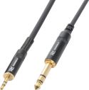 Cables & Plugs, CX82-1 Cable 3.5 Stereo- 6.3 Stereo 1.5m
