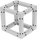 Sortiment, DECOTRUSS Quad Corner Block sil