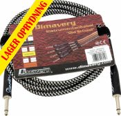 Dimavery Instrument-cable, 3m, bk/sil