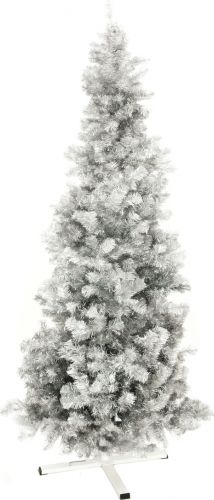 Europalms Fir tree FUTURA, silver metallic, 210cm