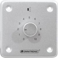 Omnitronic PA Volume Controller 10 W mono sil