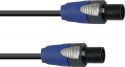 Assortment, PSSO LS-15150 Speaker cable Speakon 2x1.5 15m bk