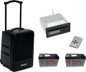 Omnitronic, Omnitronic Set MOM-10BT4 Modular wireless PA system + CD Player with USB&SD + 2x Battery