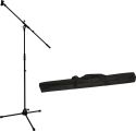 Sortiment, Omnitronic Set Microphone Tripod with Boom, PRO bk + Bag