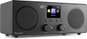 Hi-Fi & Surround, WIFI Internet Radio "Luxus model med god stereo lyd og farve-display" | DAB+ | FM | Bluetooth | Sort