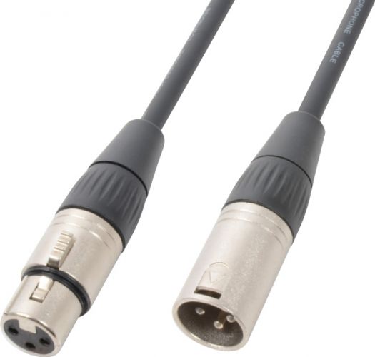 DMX Kabel XLR-han til XLR-hun "Impedans 120 Ohm", 6m