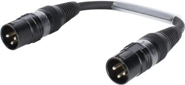 SOMMER CABLE Adaptercable XLR(M)/XLR(M) 0.15m bk